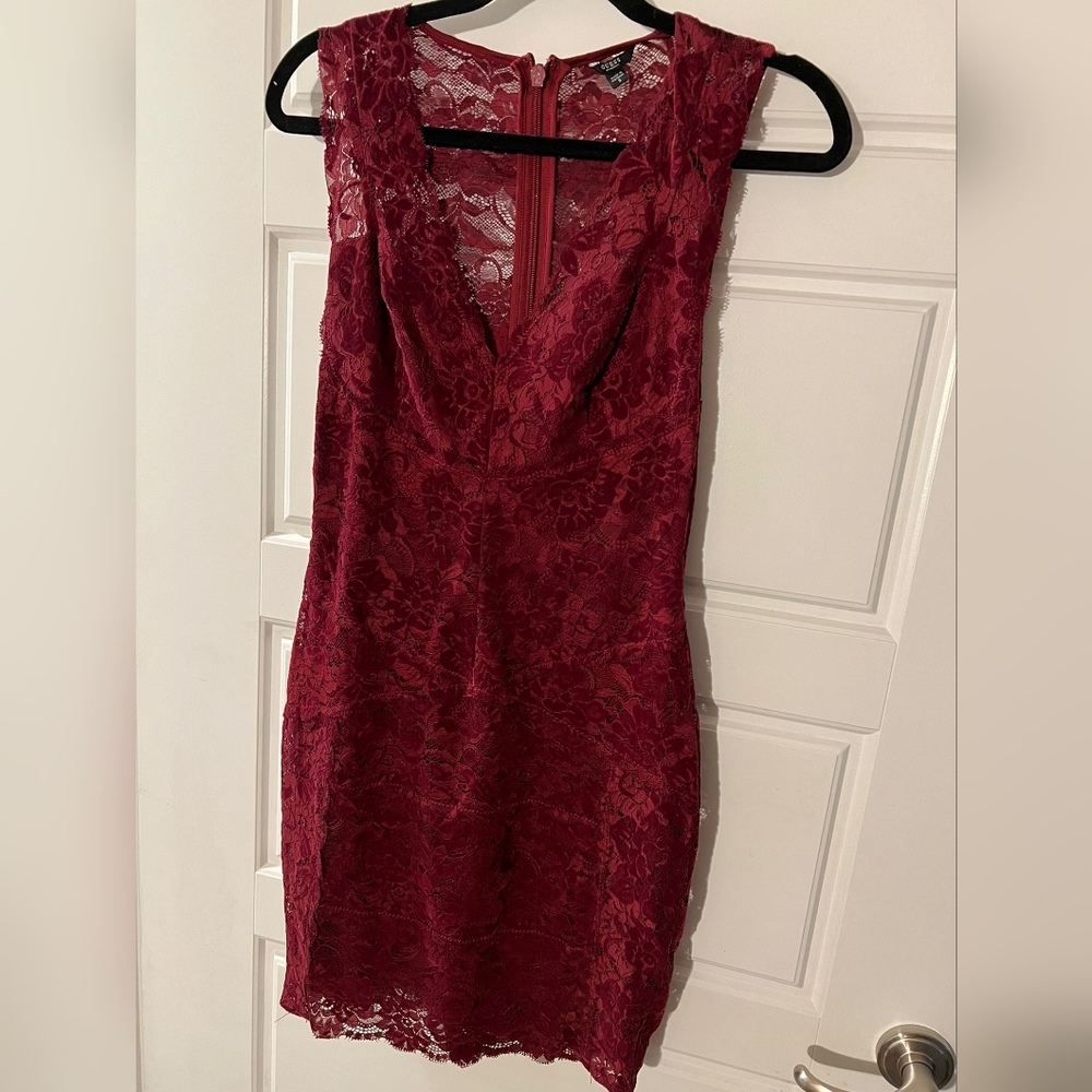 Red dress
